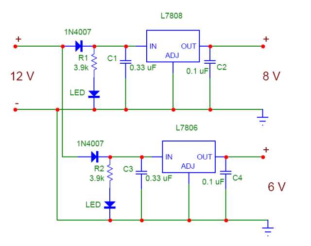 An7808 характеристики схема подключения